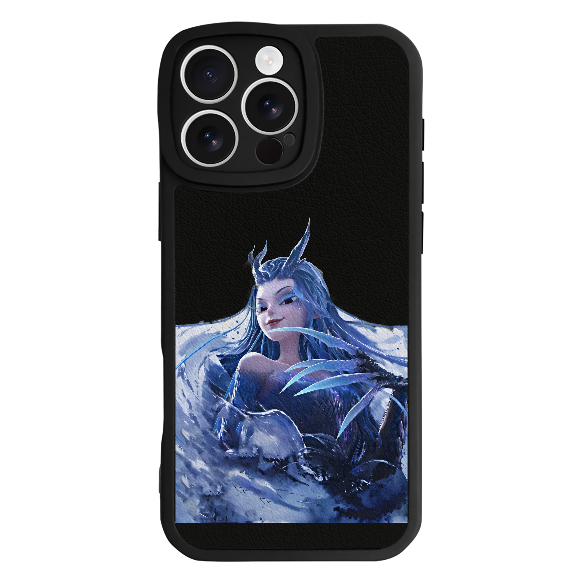 （画像用） Ne Zha 2 ナタ 魔童の大暴れ 【iPhone 16シリーズ対応】シリコンスマホケース（レザー調） 材質：シリコン